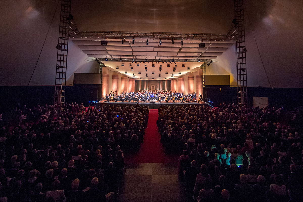 Festival-Zelt Gstaad